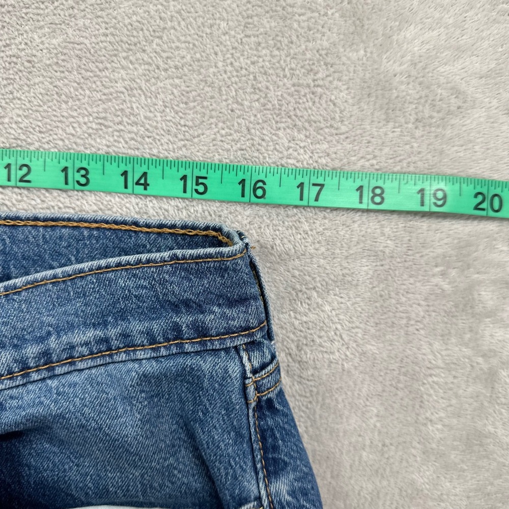 Levi's 505 Regular Fit Jeans Mens 32x32 (Fit 32x31) Blue Medium Wash Straight - Picture 9 of 13